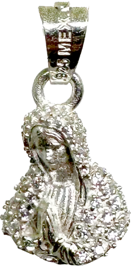 Virgen manto de piedra chica